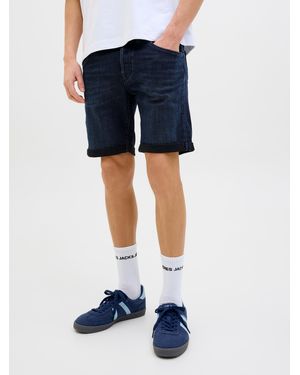 Jack & Jones JJIRICK JJFOX SHORTS CB 310 SN im Four-Pocket Style - Blau