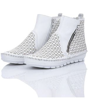 Gemini Stiefelette - Weiß