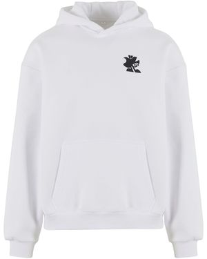 Upscale by Mister Tee Kapuzensweatshirt Artists Gallery Fluffy Hoody (1-tlg) - Weiß