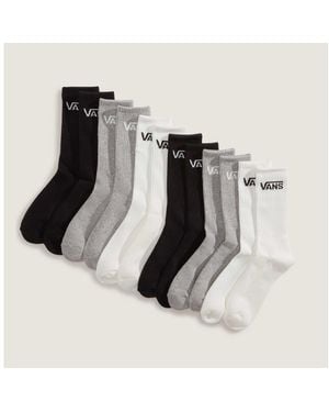 Vans Sportsocken Classic Crew (6-Paar) Für Erwachsene, Sportlicher Stil, Sechs Paar Im Set - Schwarz