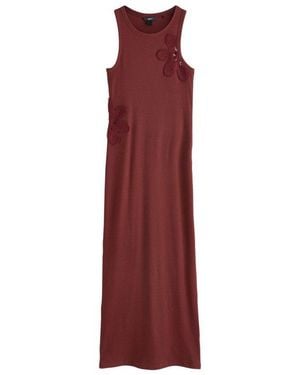 Next Jerseykleid Geripptes Racerback-Kleid - Lila