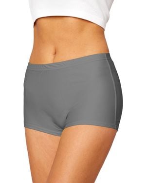Merry Style Badeshorts Bikinihose Schwimmhose Bikini-Slip L23L1 schnell trocknend - Grau