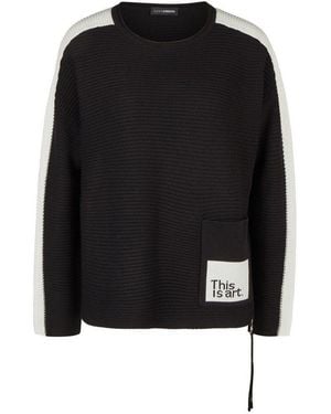 Doris Streich Strickpullover - Schwarz