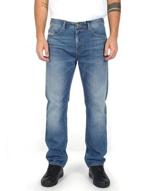 DIESEL Tapered-Fit-Jeans Regular Fit - Blau