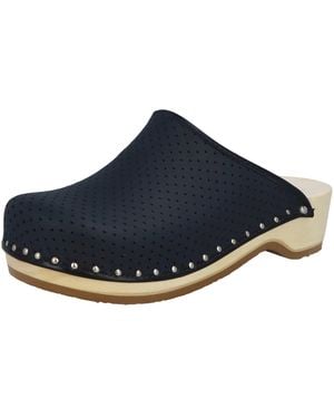 Berkemann Erwachsene Holz Standard-Toeffler Clogs Clog - Blau