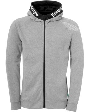 Kempa Hoodie CORE 26 HOOD JACKET schwarz/pink - Grau