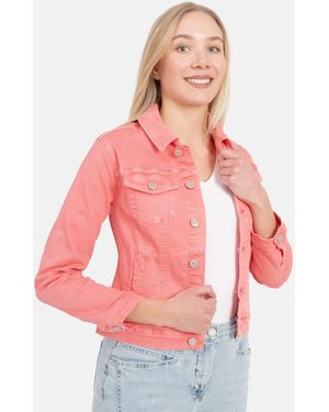 Recover Pants Outdoorjacke CHIC mit Taschen - Pink