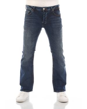 LTB Bootcut-Jeans Tinman mit Stretch - Blau
