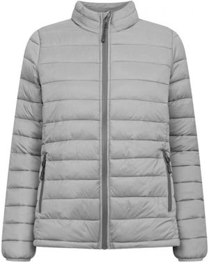 Promodoro Outdoorjacke Women ́s Padded Jacket Steppjacke - Grau