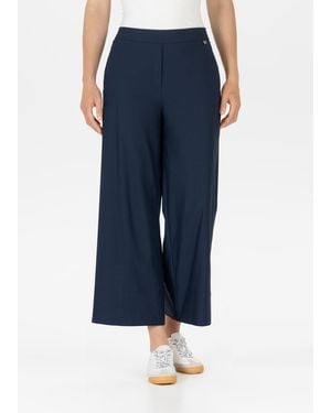 SteHmann Stoffhose Fabienne3-700 7/8-Hose mit Stretch - Blau
