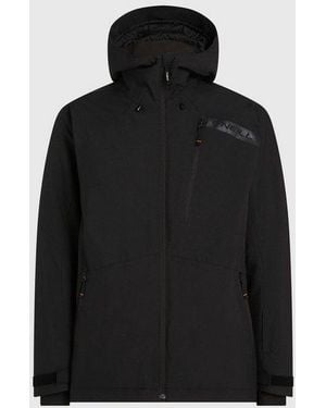 O'neill Sportswear Skijacke Fwc'Cruz Snow Jacket Wasserdicht, Winddicht, Mit Schneefang - Schwarz