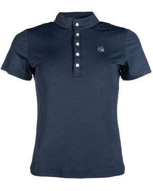 HKM Langarmshirt Funktionsshirt -Aruba- Kurzarm - Blau