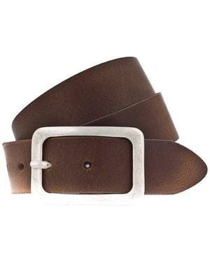 Vanzetti Ledergürtel 35Mm Full Leather Belt Aus Echtem Leder - Braun