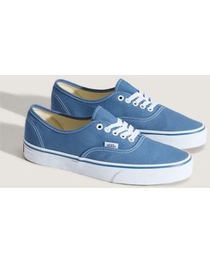 Vans Ua Authentic Sneaker Aus Textilem Canvas-Material - Blau