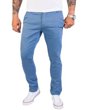 Rock Creek Slim Fit Chinohose RC-2154 - Blau