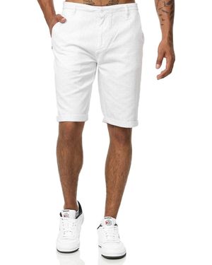 Tazzio Chinoshorts A202 Chino Shorts Hose - Weiß