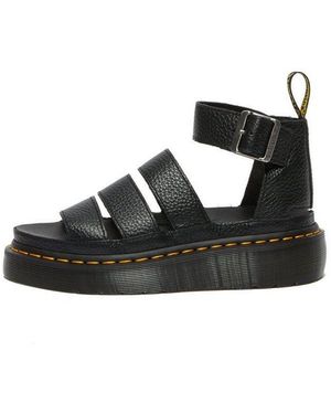 Dr. Martens Clarissa Ii Quad Milled Nappa Sandale - Schwarz