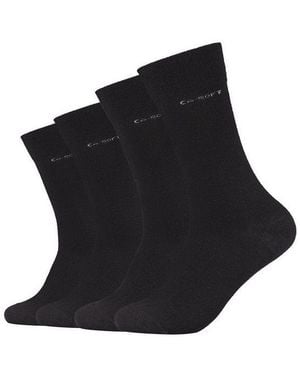 Camano Socken 4Er Pack - Schwarz