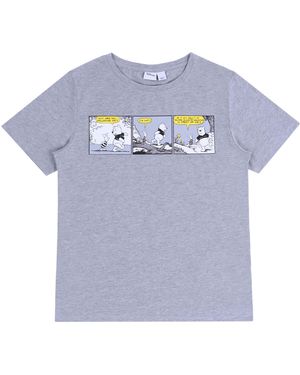 Sarcia.eu Kurzarmbluse Graues T-Shirt Winnie Puuh DISNEY XS - Blau