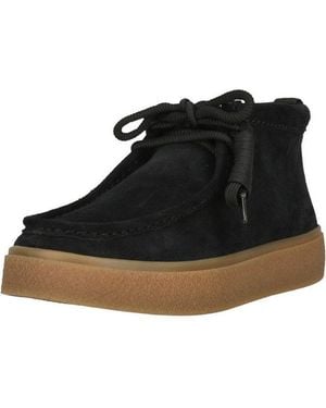 Clarks Boxbee Walla Stiefel Mit Profilierter Laufsohle - Schwarz