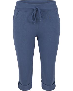 malito more than fashion Caprihose malito kurze Hose - Blau