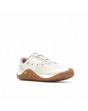 Merrell Trail Glove 7 Oysterweiss/ Damen Laufschuh - Weiß