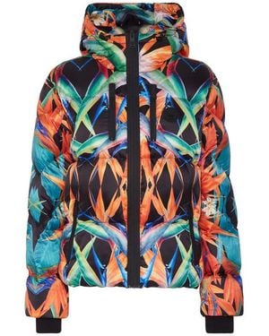 Philipp Plein Blouson Flowers - Rot