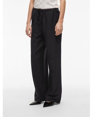 Vila Schlupfhose Viprisilla Rw Pants - Schwarz