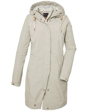 G.i.g.a. Dx Softshellparka Gs 16 Wmn Sftshll Prk Wasserdichter, Atmungsaktiver Parka Aus Recycelten Materialien - Weiß