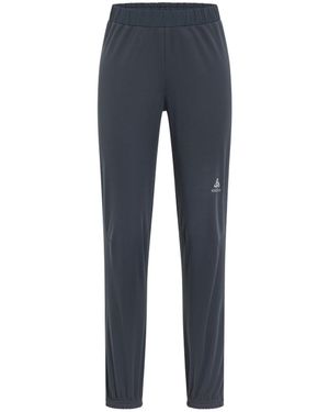 Odlo Softshellhose Brensholmen mit Stretch-Einsätzen an den Beinrückseiten - Blau