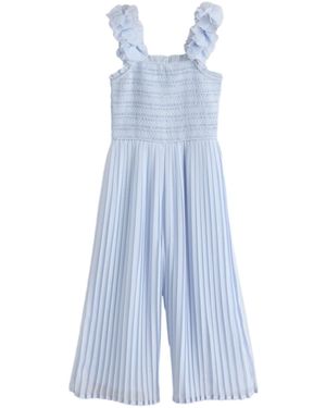 Ted Baker By Ted Baker Träger-Jumpsuit mit weitem Bein (1-tlg) - Blau