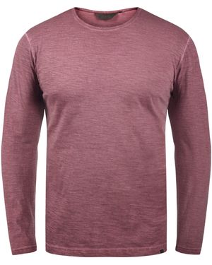 Solid Langarmshirt SDConner Longsleeve - Pink