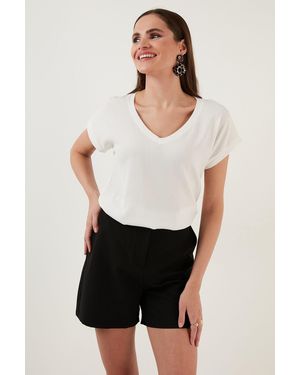 LELA T-Shirt Regular Fit - Weiß