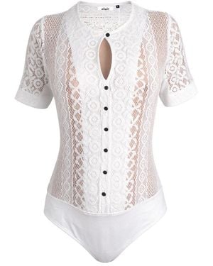 Hangowear Blusenbody - Weiß
