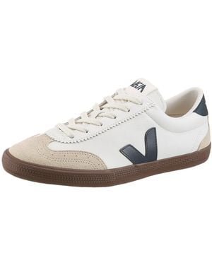 Veja Volley Sneaker Freizeitschuh, Halbschuh, Schnürschuh Mit Gepolstertem Schaftrand - Schwarz