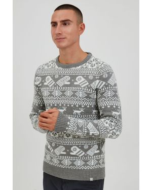 11 Project Norwegerpullover PRUwe - Grau