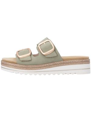 Remonte Basic Pantolette Pantoletten - Grün