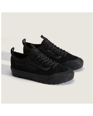 Vans Old Skool Waterproof Insulated Mte Sneaker Leicht Profiliertes Laufsohlenprofil, Wasserdichtes Obermaterial - Schwarz