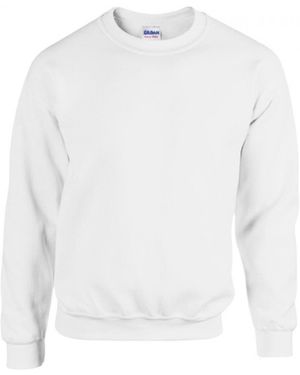 Gildan Heavy Blend Crewneck Sweatshirt, Pullover - Weiß