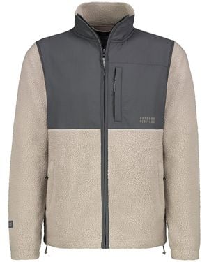 Sublevel Blouson Outdoor Heritage mit Reißverschluss und Taschen H20001M21484_Jacket - Grau