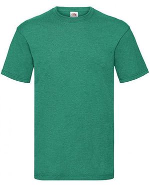 Fruit Of The Loom Rundhalsshirt Valueweight T-Shirt - Grün