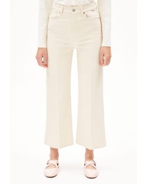 ARMEDANGELS Boyfriend-Jeans MURLIAA CROPPED (Comfort-Stretch, 1-tlg., Skinny Fit) undyed - Weiß