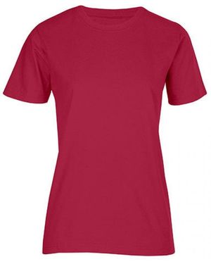 Promodoro Rundhalsshirt Women ́s Fashion Organic T-Shirt - Rot
