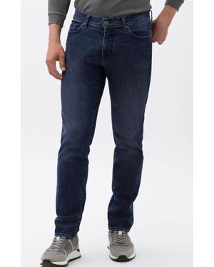 Brax 5-Pocket-Jeans Cadiz Organic Flex Denim - Blau