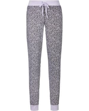 Vivance Dreams Schlafhose mit Allover-Druck - Grau