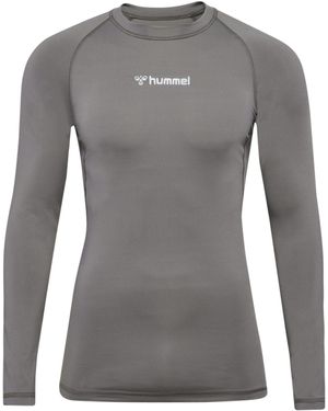 Hummel Langarmshirt Langarm Shirt hmlBL PERFORMANCE TEE L/S 225511 - Grau