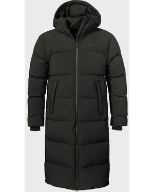 Schoeffel Parka Down Coat Style Sublimo Uni - Schwarz
