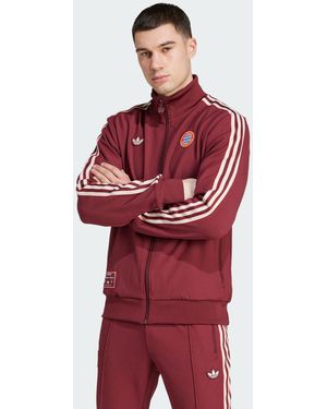 adidas Originals Adidas Schneejacke FC BAYERN MÜNCHEN TERRACE ICONS ORIGINALS JACKE - Rot
