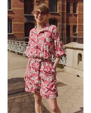 Tranquillo Jumpsuit Overall Milaa Aus Ecovero Viskose - Pink