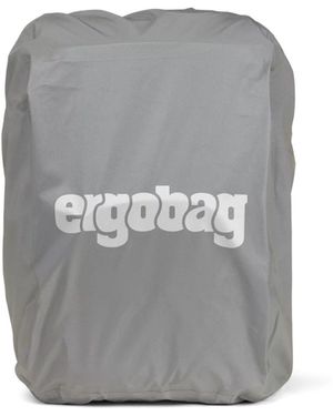 ergobag Rucksack- Regenschutz für Schulranzen (1-St), reflektierend - Grau